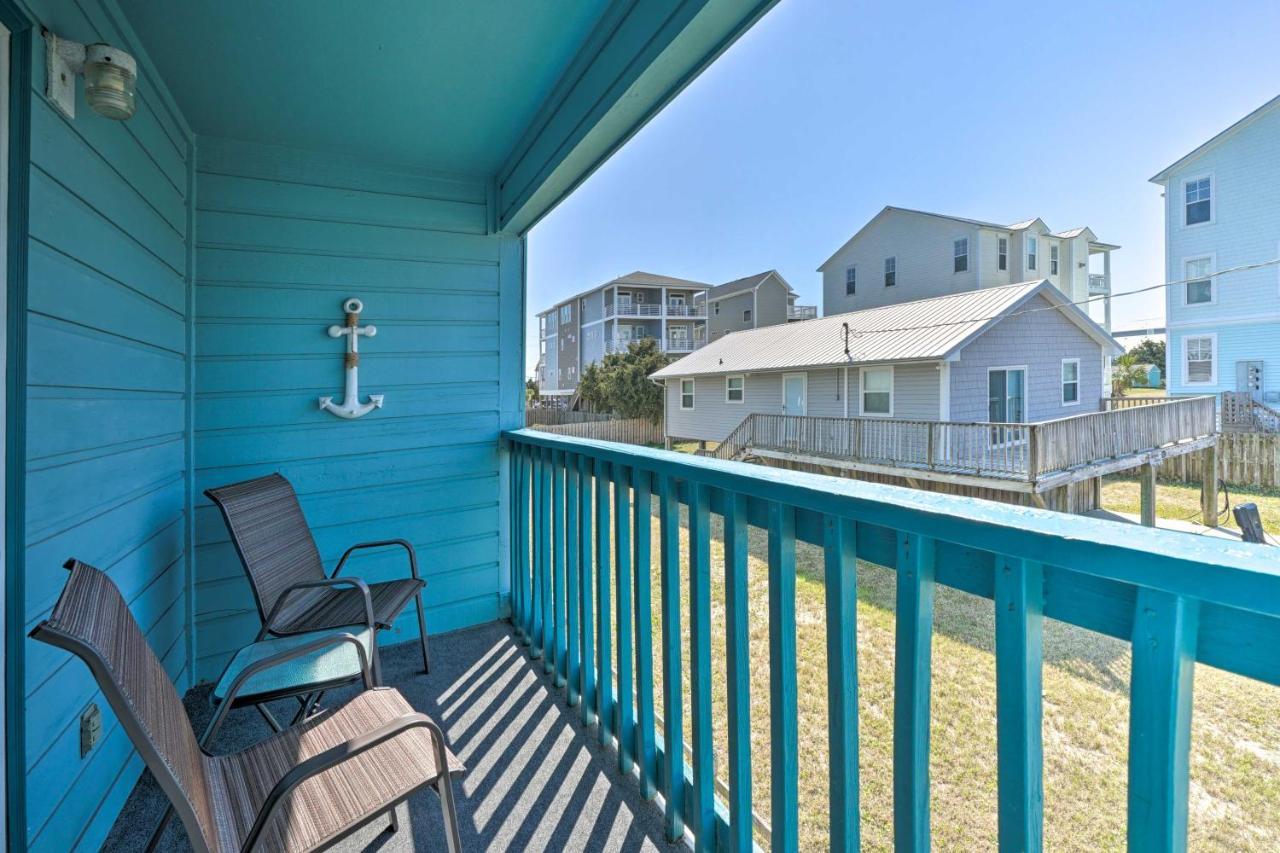Condo With Balcony And Pool Walk To 2 Beach Accesses! Carolina Beach Exterior photo